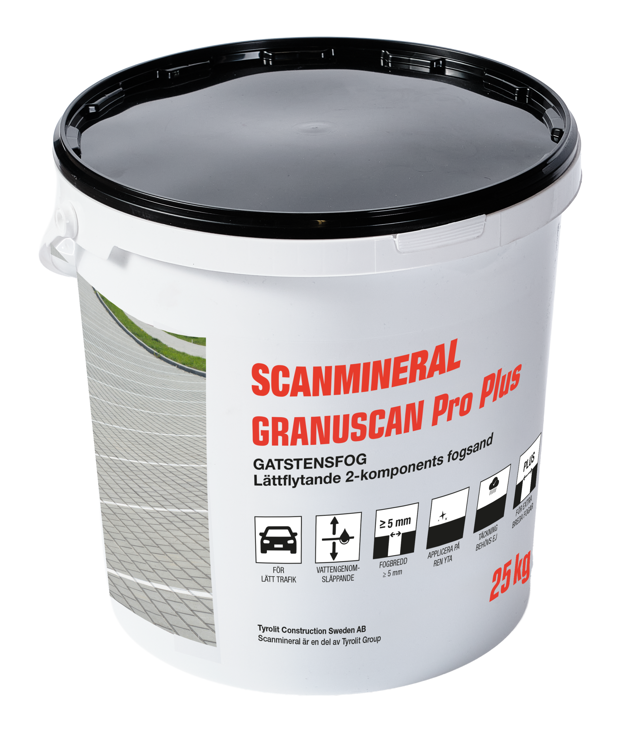 Granuscan Pro Plus Gatstensfog lätt trafik